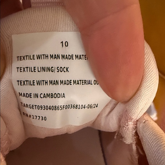 all in motion Pink Kids Sneakers with Mint Accents - Picture 7 of 7